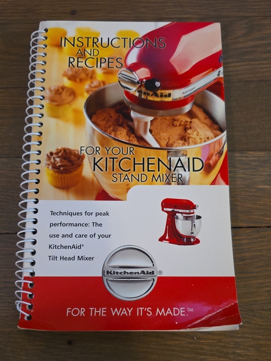 KitchenAid Other - KitchenAid Tilt Head Stand Mixer Instructions & Recipes Manual Vintage 2006